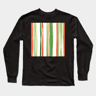 Watercolor stripes Long Sleeve T-Shirt